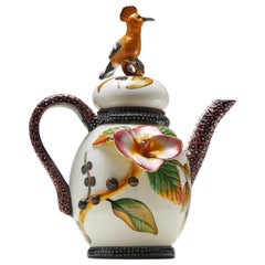 Sculpted Ceramic Bird Teapot