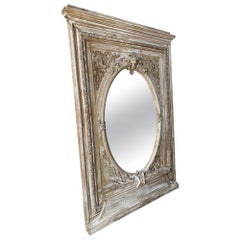 Large Antique Napoleon lll Style Mirror