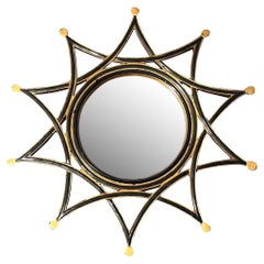 Vintage Regency Theodore Alexander Star Mirror