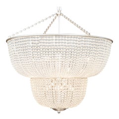 20th Century Circular Glass Chandelier