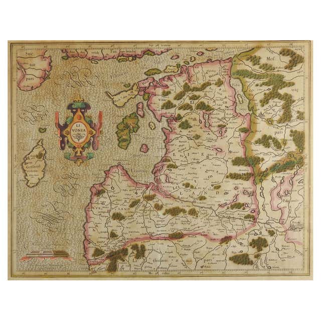 Jacobean Maps - 1 For Sale at 1stDibs