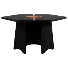 Handcrafted Oak & Yew Table