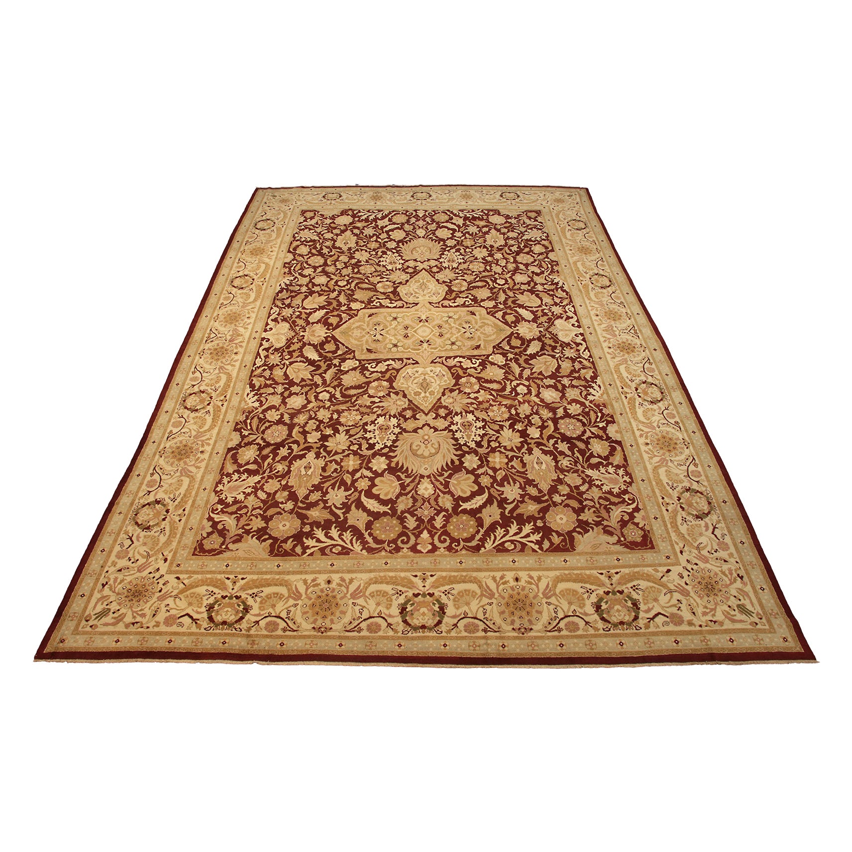 Indischer Amritsar-Teppich, extra groß im Angebot