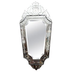 Vintage Venetian Wall Mirrors - Pair available, sold Individually