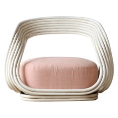Rare fauteuil Eva de Giovanni Travasa, Italie, années 1960