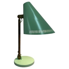 A Turqoise (Light Green)  Paavo Tynell Table Lamp Model 9222, Idman 1950s