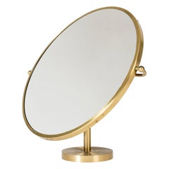 Miroir de table moderne du milieu du siècle par Josef Frank pour Svenskt Tenn, Suède, années 50