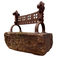 An Early Nineteenth Century Cast Iron Bootscrape