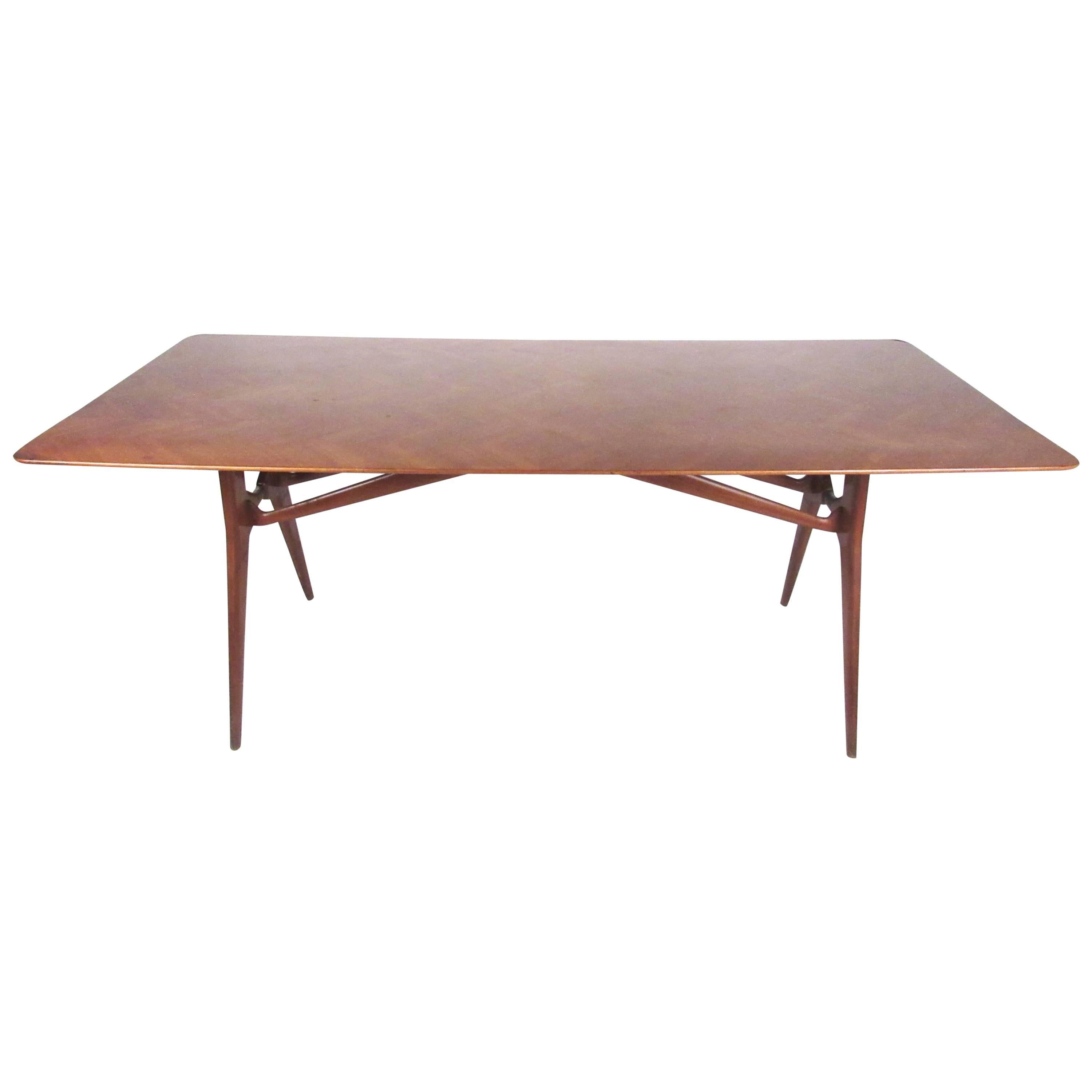 Italian Modern Dining Table after Ico Parisi