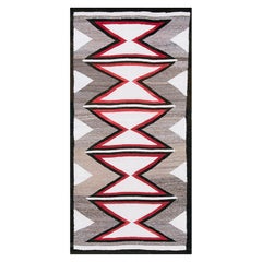 Early 20th Century American Navajo Crystal Carpet