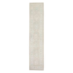Oushak Rug Oriental Hand Knotted Turkish Oushak 2'9" x 12'9" #2810