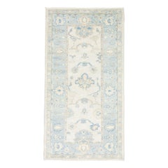 Oushak Rug Oriental Hand Knotted Turkish Oushak 3' x 5'9" #2992