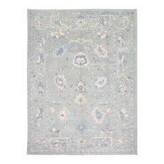 Tappeto Oushak Orientale annodato a mano Turco Oushak 9' x 12'6" #3176