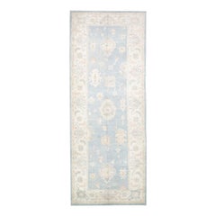 Alfombra Oushak Oriental Anudada a Mano Turca Oushak 6'2" x 15'5" #294