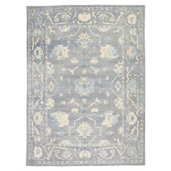 Oushak Rug Oriental Hand Knotted Turkish Oushak 8'8" x 11'8" #3177