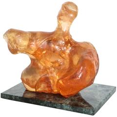 Abstract Resin Sculpture 9