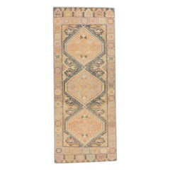 Oushak Rug Oriental Hand Knotted Turkish Oushak 2'11" x 7'5" #878