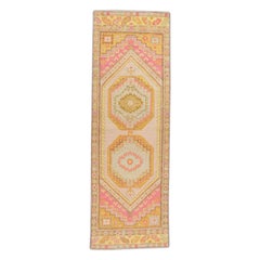 Oushak Rug Oriental Hand Knotted Turkish Oushak 2'10" x 8'10" #717