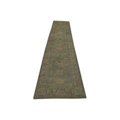 Oushak Rug Oriental Hand Knotted Turkish Oushak 2'10" x 13'11" #2337