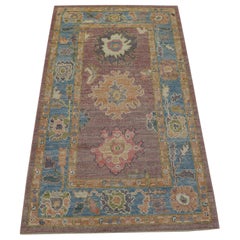 Tappeto Oushak Orientale annodato a mano Turco Oushak 3' x 5' #2033