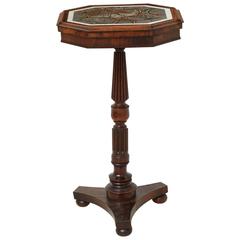 A William IV Octagonal Specimen Inlaid Occasional Table