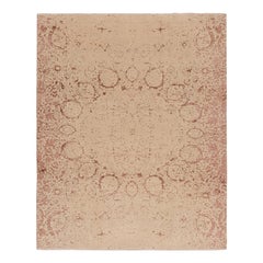 Alfombra Modern Classics de Rug & Kilim en beige-marrón con dibujo geométrico abstracto