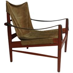 Hans Olsen "Safari" Chair, Made in Sweden