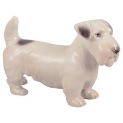 Bing & Grøndahl, small porcelain figurine of a Sealyham Terrier.