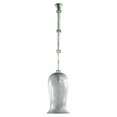Flavio Poli (Attr.), Seguso Chandelier in Murano Glass, Italy 1940s