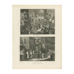 Urban Turmoil and Rural Life: A Dual Perspective by Thomas Cook (1800)