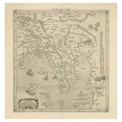 1698 Mercator Ptolemaic Map of Asia East of the Ganges