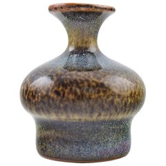 Vintage Stig Lindberg (1916-1982), Gustavberg Studio Hand, Ceramic Miniature Vase