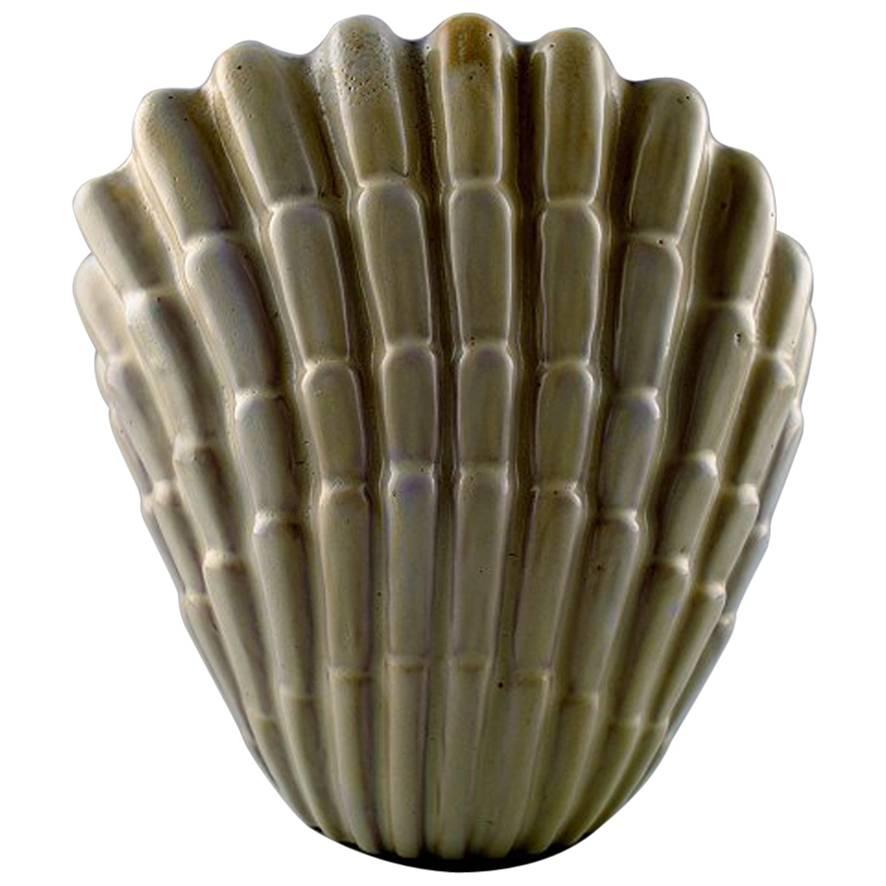 Upsala-Ekeby Pottery Vase in Art Deco Style