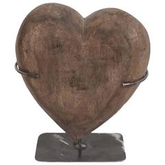 Heart Shaped Wood Candy Box Mold