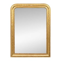 19th C. Louis Phillippe Style Gilt Decorated Mirror