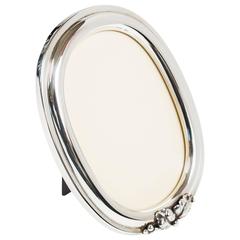 Exquisite Sterling Portrait Frame by Georg Jensen