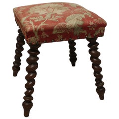 19th Century Stool, Maison Jeanselme