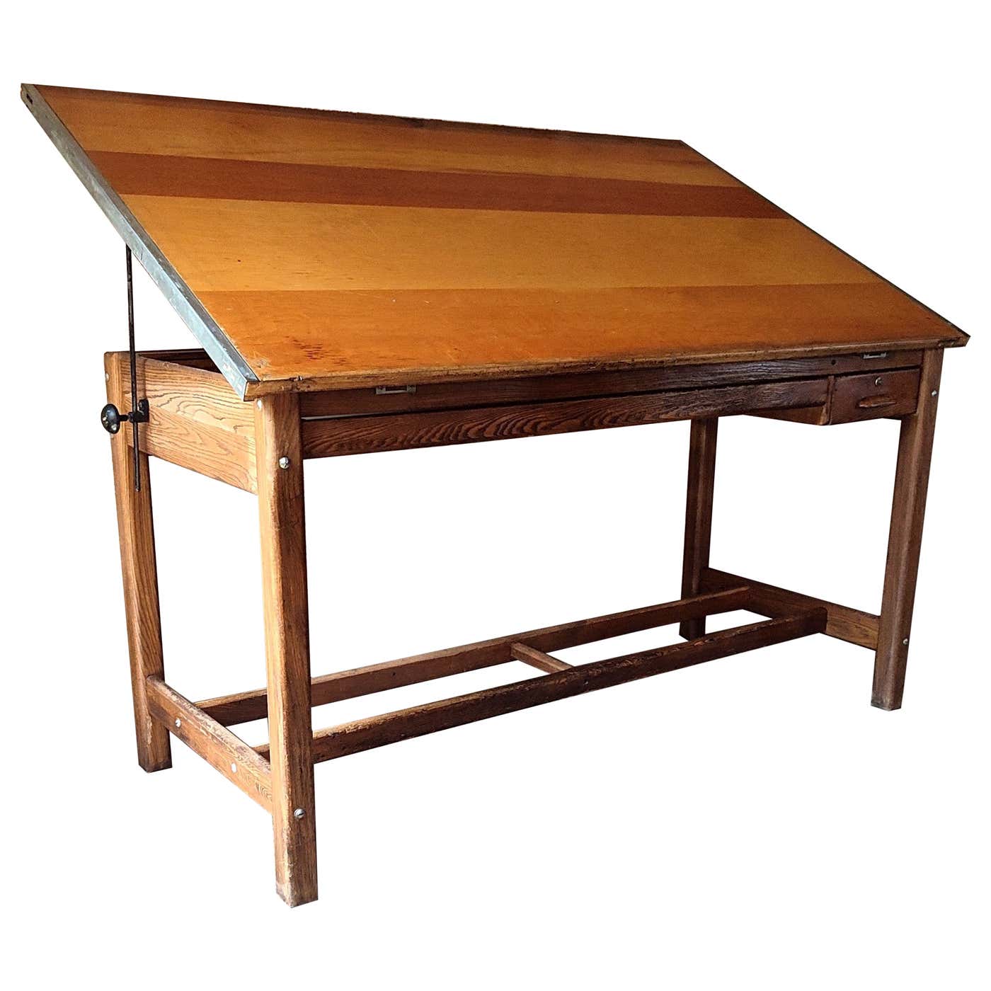 Vintage Hamilton Drafting Table / Desk For Sale at 1stDibs