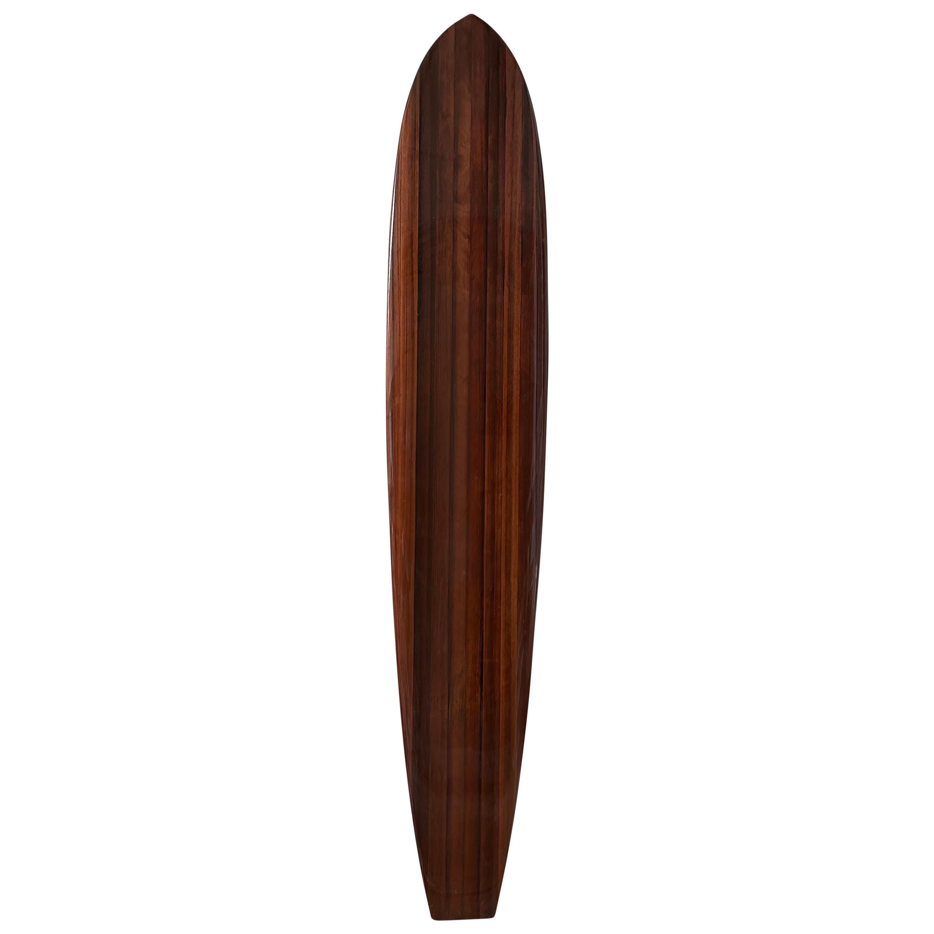 Hot Curl wooden surfboard by Juan Rodriguez