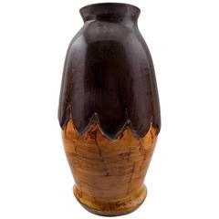 Thorvald Bindesboll for Copenhagen Lervarefabrik, Eifrig, Large Ceramic Vase