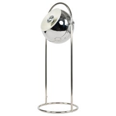 Midcentury Chrome Adjustable Floor Lamp Goffredo Reggiani Style, Italy 1970s