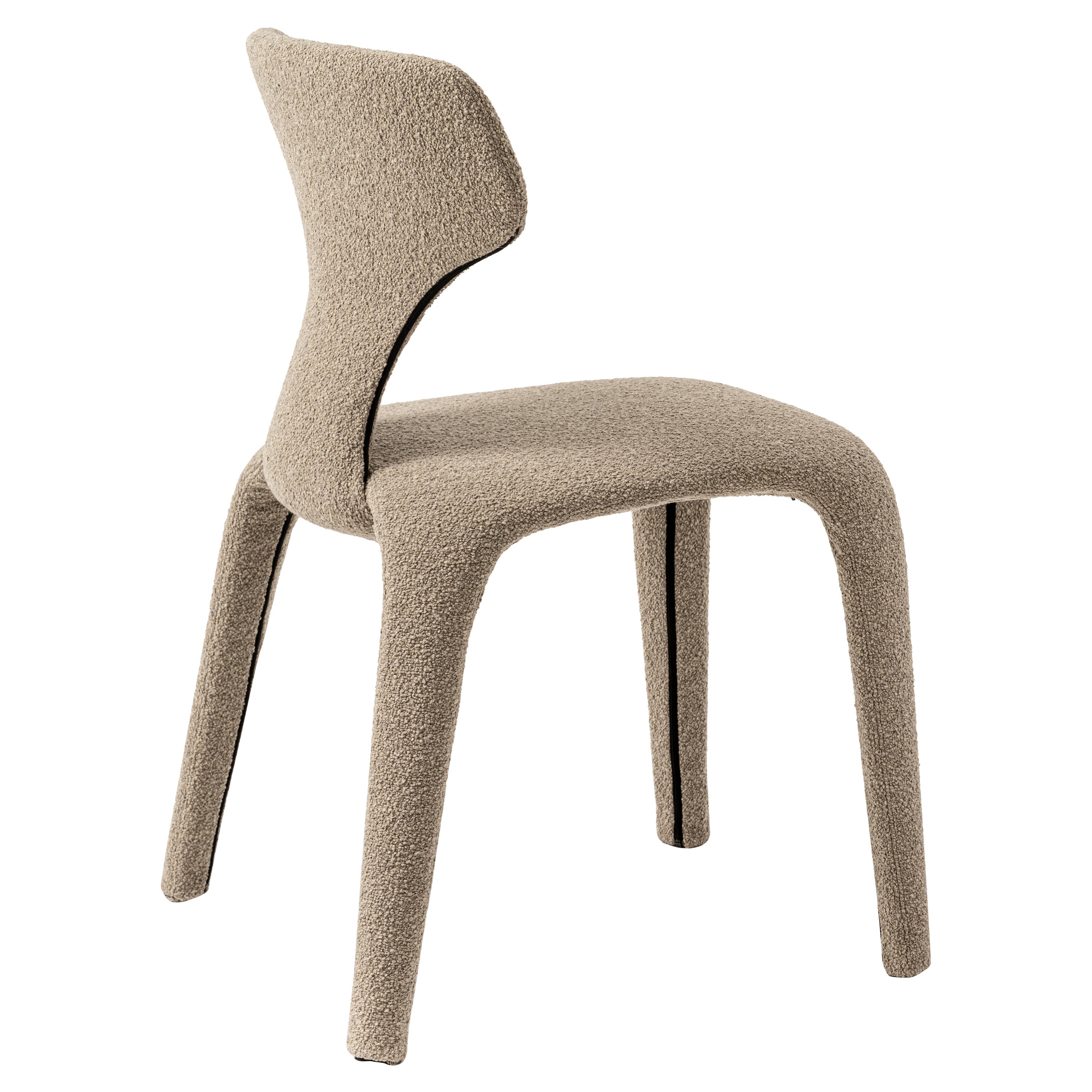 Phantom, fully upholstered chair, Stefano Bigi Design Studio for Eroato