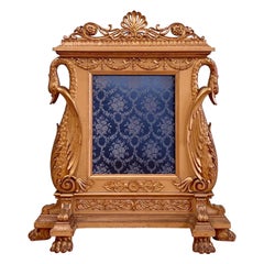 An Early Nineteenth Century Giltwood Firescreen