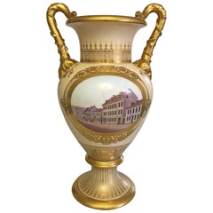19th Century Bing & Grondahl Ornamental Two-Handled Vase 