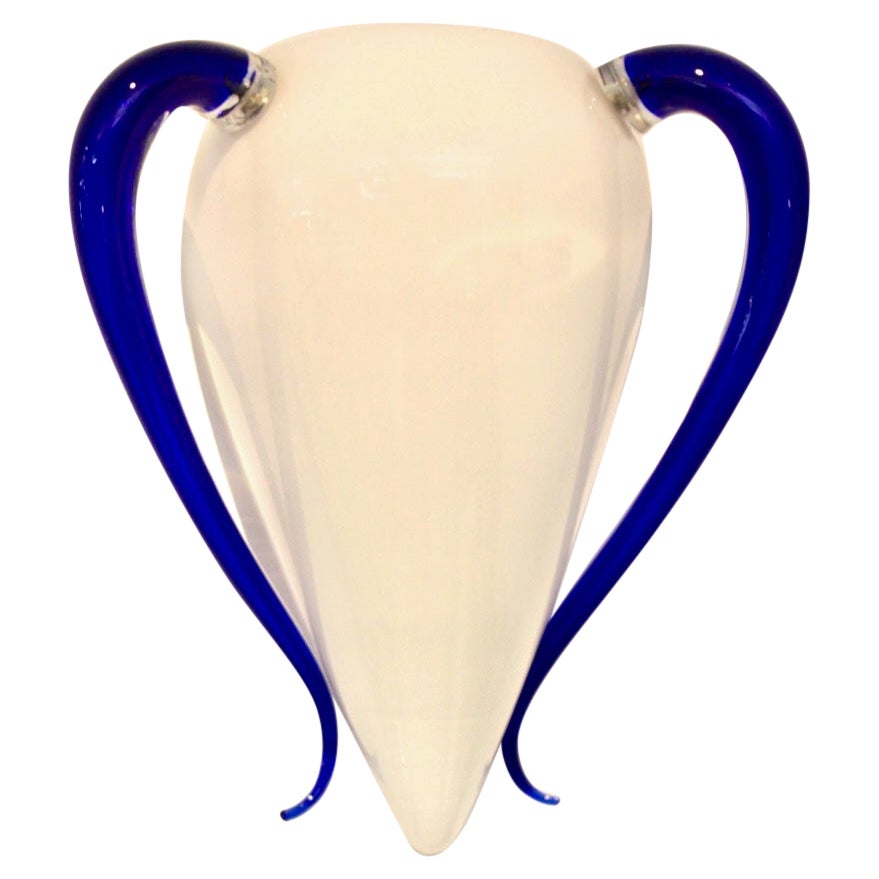 Rare ‘Venexiana’ Hand-Blown Murano Glass Wall Sconce by Barovier & Toso, Stock o For Sale