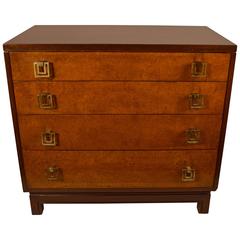 Renzo Rutili For John Stuart Four Drawer Bachelors Chest 11