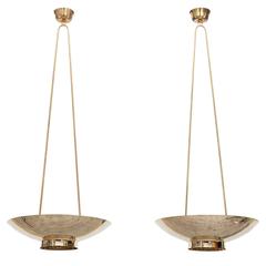 Pair of Paavo Tynell Pendant Lamps