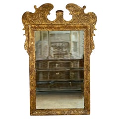 Miroir sculpté et doré du XVIIIe siècle de George II
