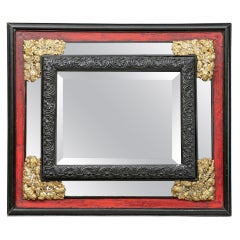 Striking Aesthetic Movement Mirror