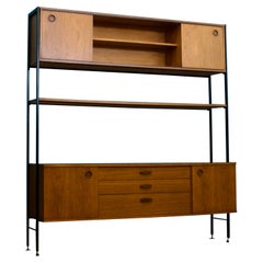 Mid Century Teak Wall or Shelving Unit from Avalon, 1960s